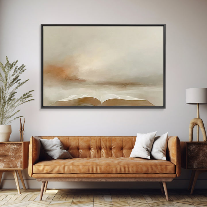 Graceful Offering – Framed Canvas Print – Christian Art Canvas – Christian Wall Art – Christian Art Painting – Christian Gift Ideas – Subtl