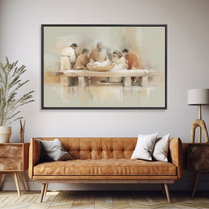 Gathering Of Grace – Framed Canvas Print – Christian Art Canvas – Christian Wall Art – Christian Art – Christian Gift Ideas – Modern Christ