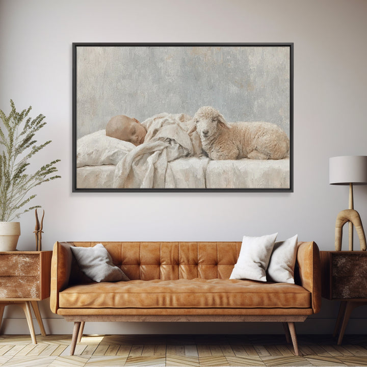 Softest Mercy – Framed Canvas Print – Christian Wall Art – Subtle Christian Art – Christian Art Canvas – Christian Art Print – Christian Ch