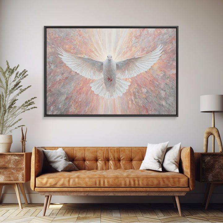 Light Of Hope | Framed Canvas Print | Christian Art | Christian Wall Art | Christian Canvas | Christian Christmas Art | Christian Decor