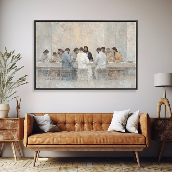 Radiant Covenant - Framed Canvas Print - Christian Art Canvas - Modern Christian Art - Christian Wall Art - Jesus Painting - Christian Chri