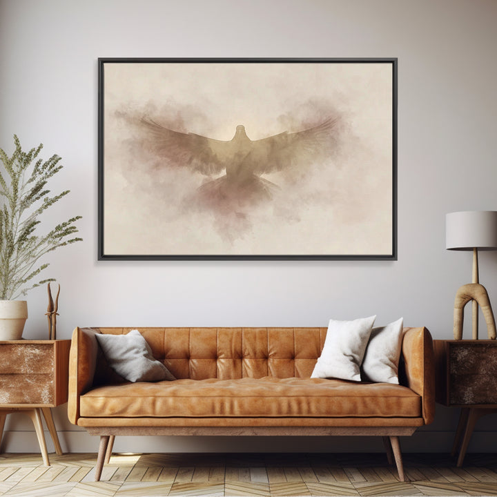 Heavenly Promise – Framed Canvas Print – Christian Art Canvas – Christian Wall Art – Christian Painting – Christian Gift Ideas – Christmas