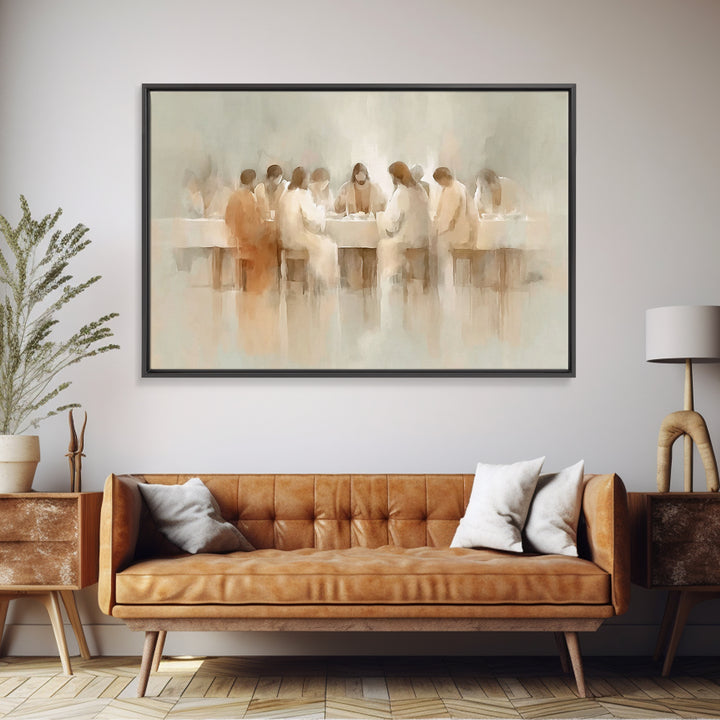 Meadow Of Faith – Framed Canvas Print – Christian Wall Art – Christian Art Canvas – Subtle Christian Art – Christian Decoration – Christian