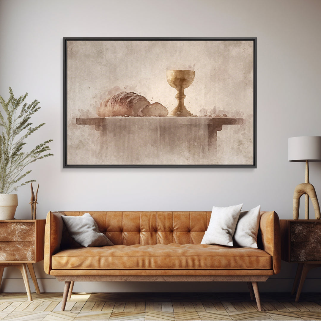 Star of Bethlehem - Framed Canvas Print - Jesus Painting - Christian Wall Art - Christian Painting - Christmas Wall Art - Christian Art Can