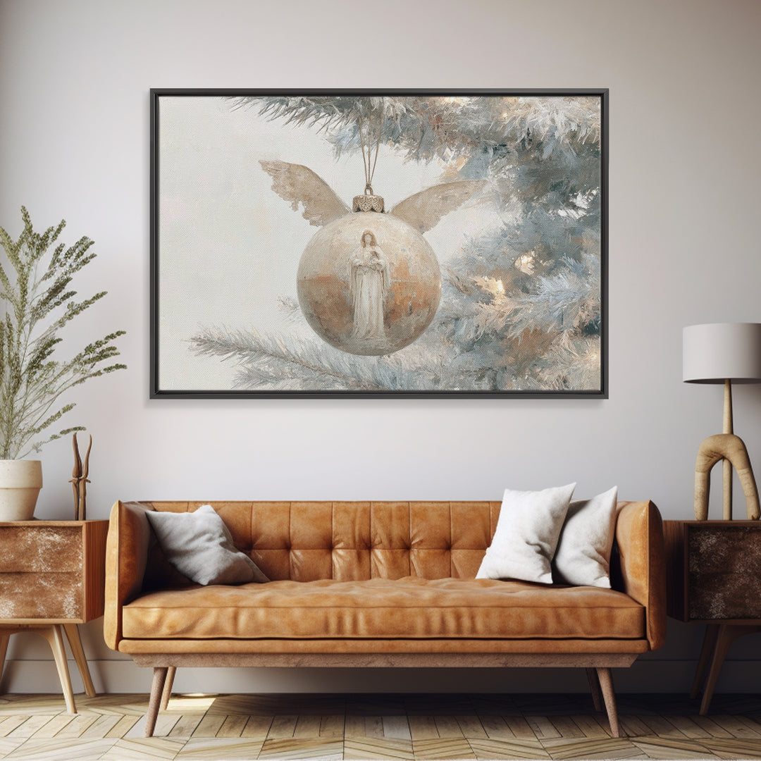 Procession Of Light – Framed Canvas Print – Christian Art Canvas – Christian Wall Art – Christmas Art Prints