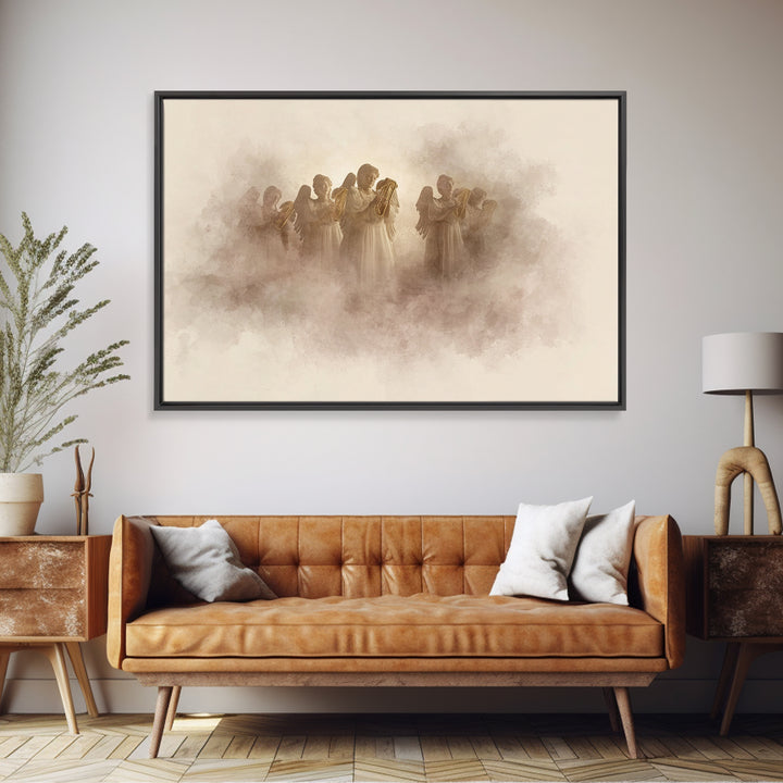 Silent Waters | Framed Canvas Print | Jesus Painting | Christian Wall Art | Christian Art Canvas | Christian Gift Ideas | Christian Decor