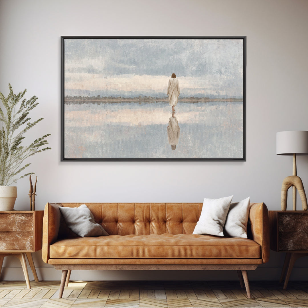 Humble Birth | Framed Canvas Print | Christian Christmas Art | Christmas Wall Art | Christian Art Canvas | Christmas Art Prints | Christian