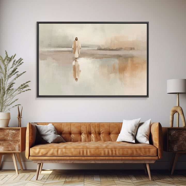 Gentle Miracle, Framed Canvas Print, Christian Art Canvas, Christmas Wall Art, Christian Christmas Art, Christian Art Print, Christian Gift