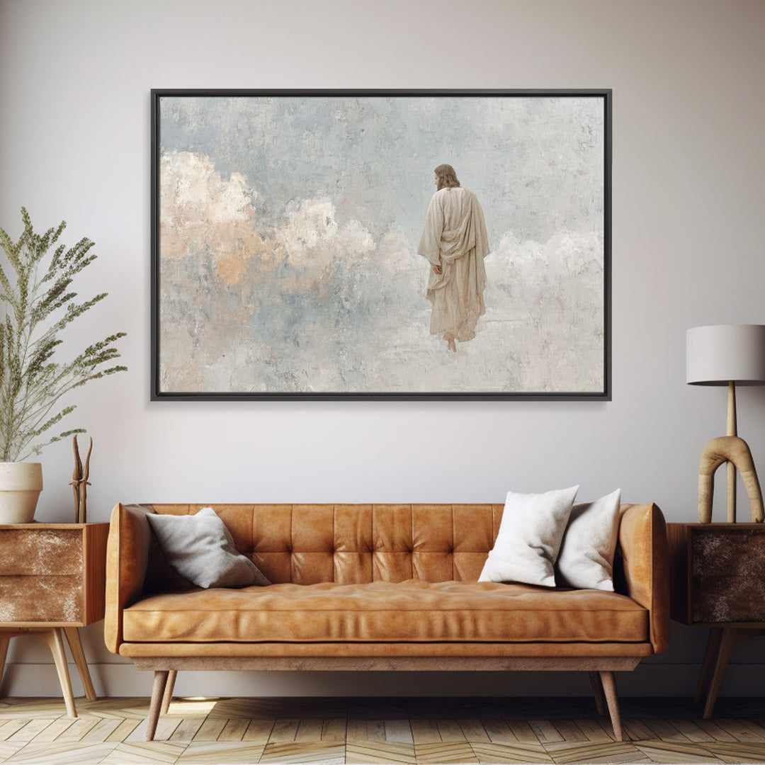 Pure Lily Blessing | Framed Canvas Print | Christian Art Canvas | Christian Wall Art | Christian Art Gift | Subtle Christian Art | Christia