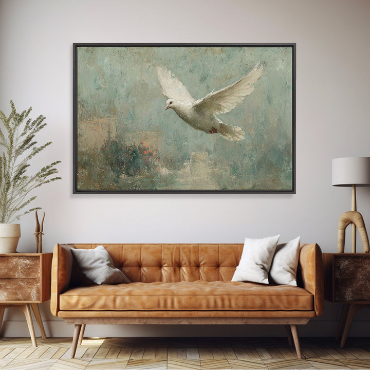 Scripture And Spirit | Framed Canvas Print | Christian Wall Art | Christian Art Canvas | Christian Gift Ideas | Subtle Christian Art | Mode