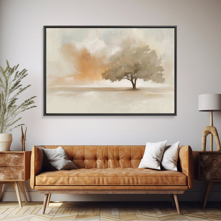 Desert Bloom | Framed Canvas Print | Christian Art Canvas | Christian Decor | Christian Wall Art | Modern Christian Art
