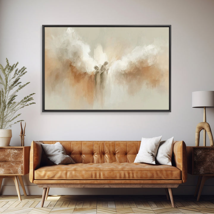 Ascension Radiance – Framed Canvas Print – Christian Wall Art – Christian Art – Christian Art Canvas – Christian Decor – Christian Christma