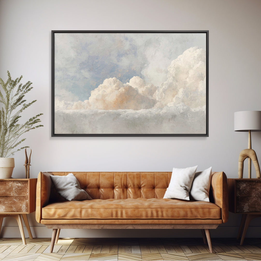 Holy Gathering – Framed Canvas Print – Christian Christmas Art – Christian Art Canvas – Christian Wall Art – Vintage Christian Art