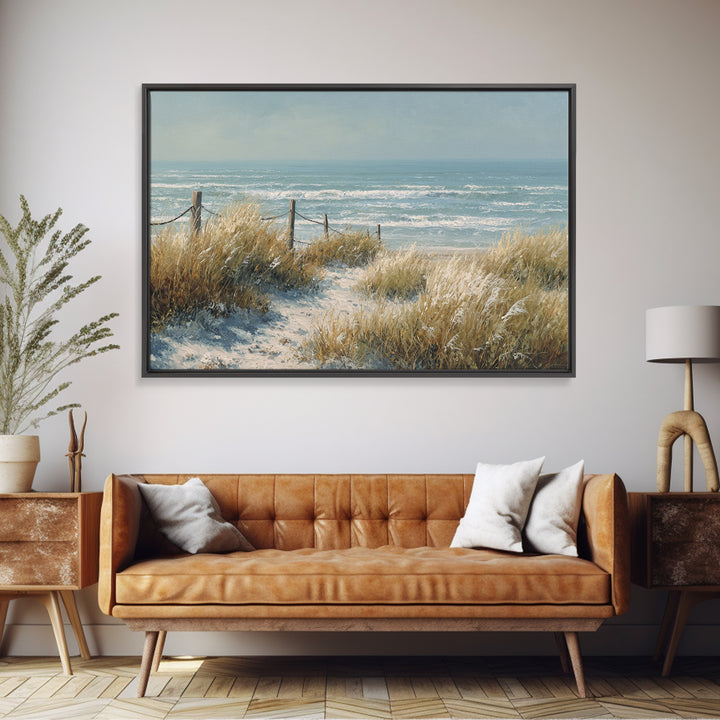 Coastal Grasses Moving Canvas Print, Coastal Art, Beach Decor, Coastal Decor, Fine Art, Coastal, Gallery Decor, Neutral Decor, COA-3x2-32