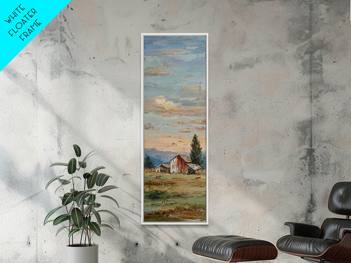 Rolling Pasture with Grazing Horses at Sunrise Canvas Print, Country Art, Fine Art Print, Farmhouse Decor, Fine Art, Country, COU-1x3-13