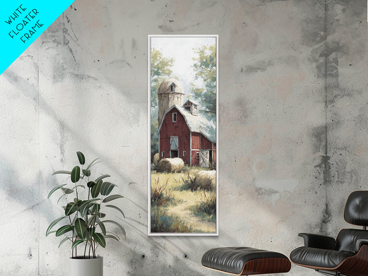 Hay Bales in Late Afternoon Sun Canvas Print, Country Art, Textured Painting, Farmhouse Decor, Fine Art, Country, Oil Painting, COU-1x3-32