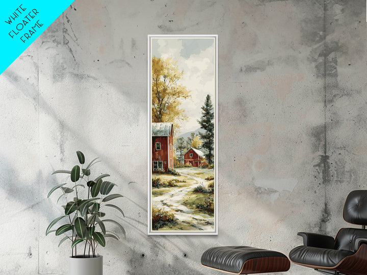 Apple Orchard with Warm Autumn Light Canvas Print, Country Art, Farmhouse Wall Art, Farmhouse Decor, Fine Art, Country, COU-1x3-42