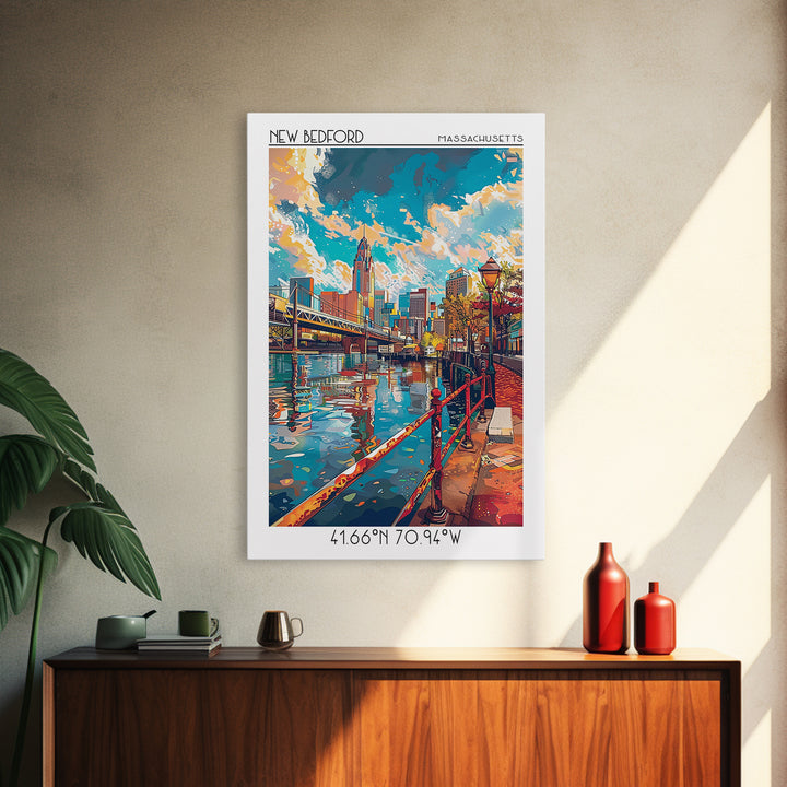 Newark Travel Poster, Framed Canvas Print, City Travel Poster, Travel Wall Decor, Retro Travel Poster, Modern Wall Decor, Poster Art