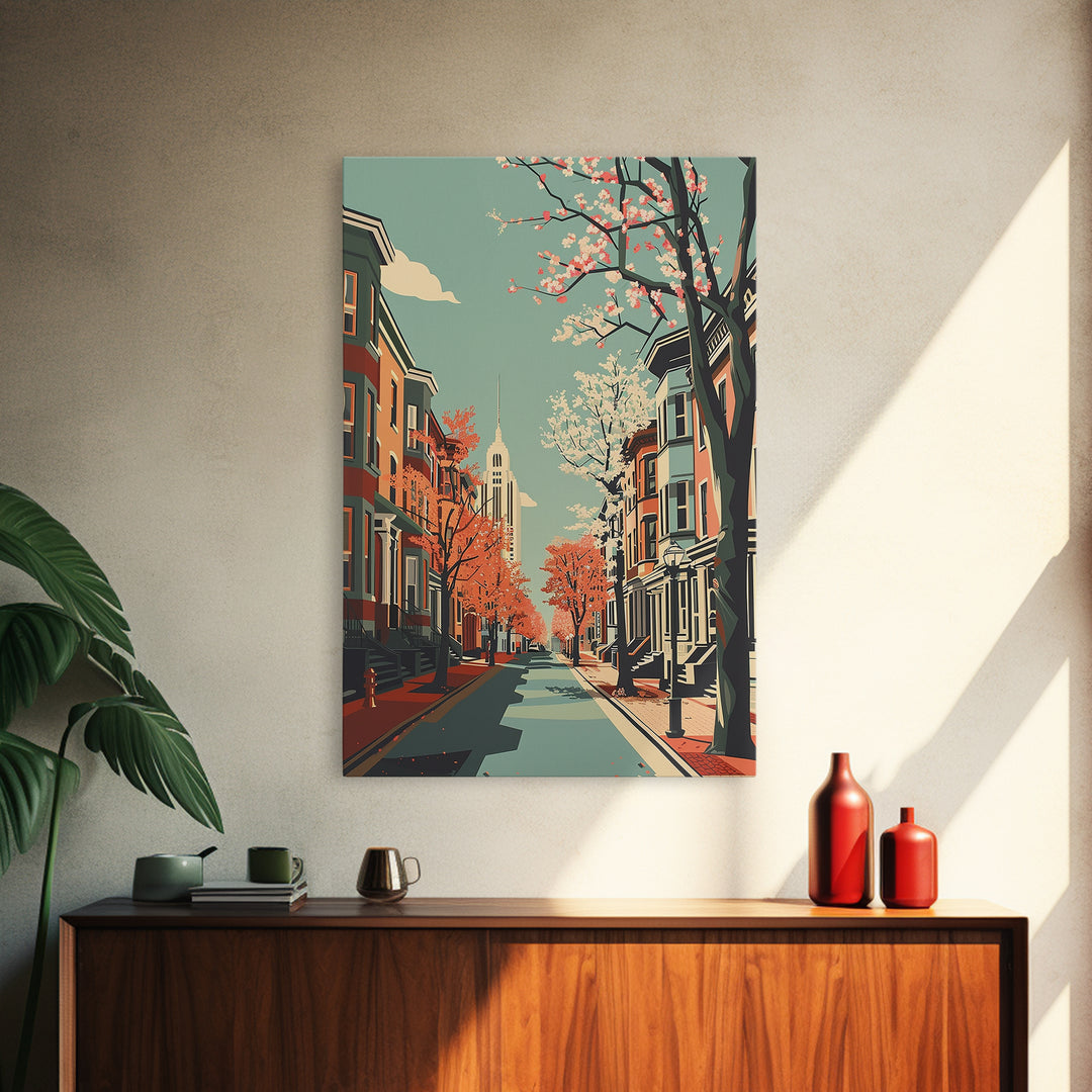 Alexandria Travel Poster, Framed Canvas Print, City Travel Poster, Vintage City Poster, City Wall Art, City Art Print, Landscape Art