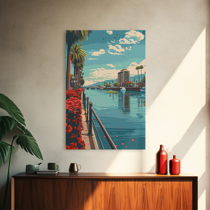 Glendale Travel Poster, Canvas Print, Travel Prints, Landscape Art, Fine Art Print, City Art Print, Travel Art Print, Travel Posters