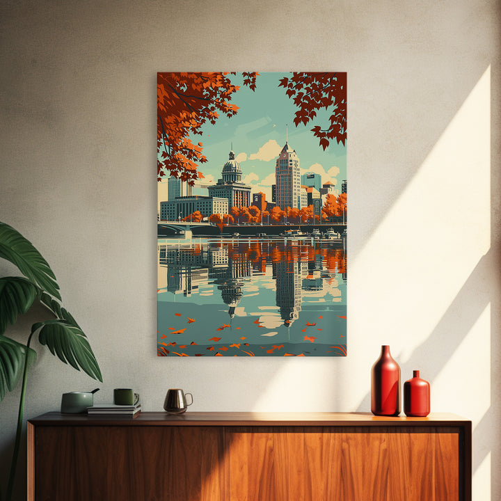 Louisville Travel Poster, Canvas Print, Poster Print, Travel Wall Art, Art Print, Gallery Wall Set, Travel Posters, Travel Art Print