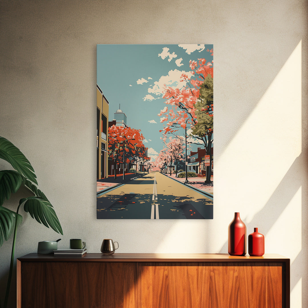 Mesquite Travel Poster, Canvas Print, Retro Wall Art, Travel Print, Poster Print, Vintage City Poster, Minimalist Poster, Poster Art