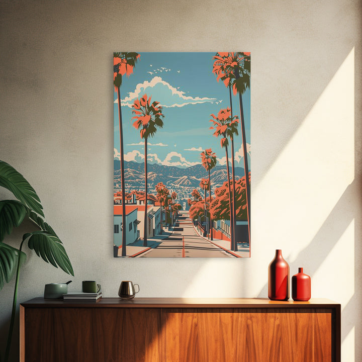 Rialto Travel Poster, Framed Canvas Print, Travel Wall Art, City Wall Art, Wanderlust Gift, Poster Print, Travel Art Print, Wall Art