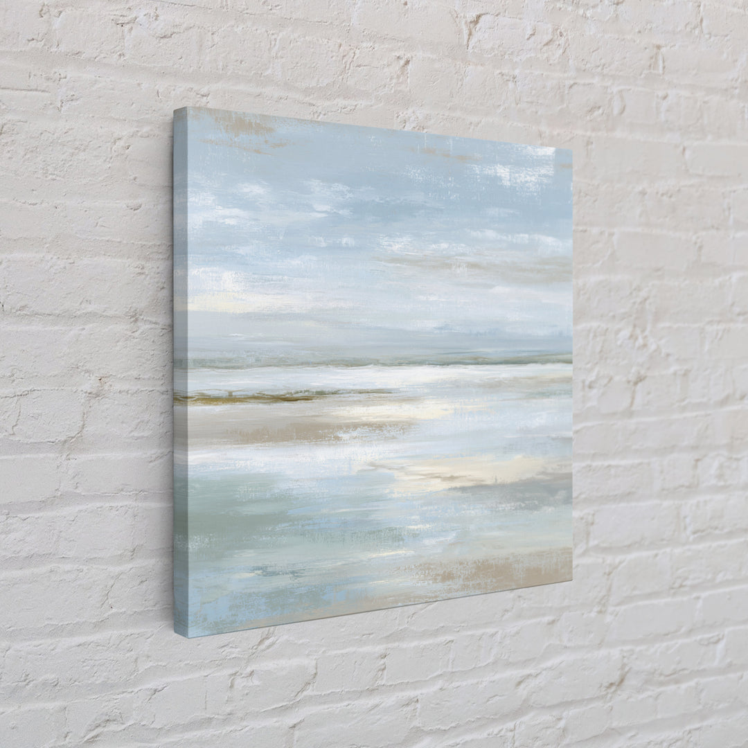 Quiet Coastal Dunes Framed Canvas Print, Dental Office Art, Dental Hygiene, Office Decor, Fine Art, Calm, Medical Office Art, DOA-1x1-70