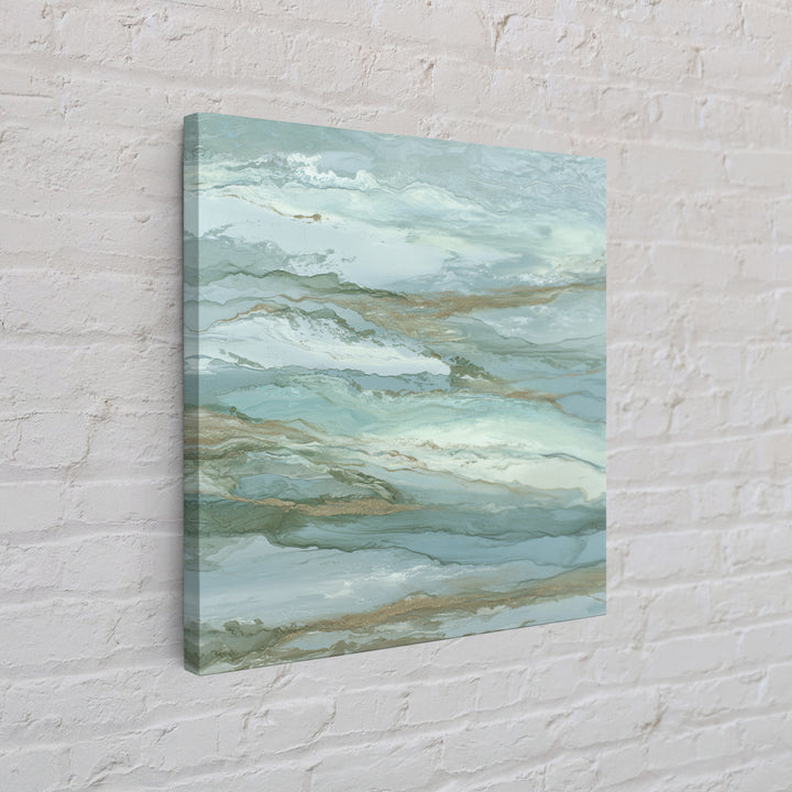 Clean Marble Texture Framed Canvas Print, Dental Office Art, Dentistry Art, Office Decor, Abstract Art, Calm, Fine Art Print, DOA-1x1-72
