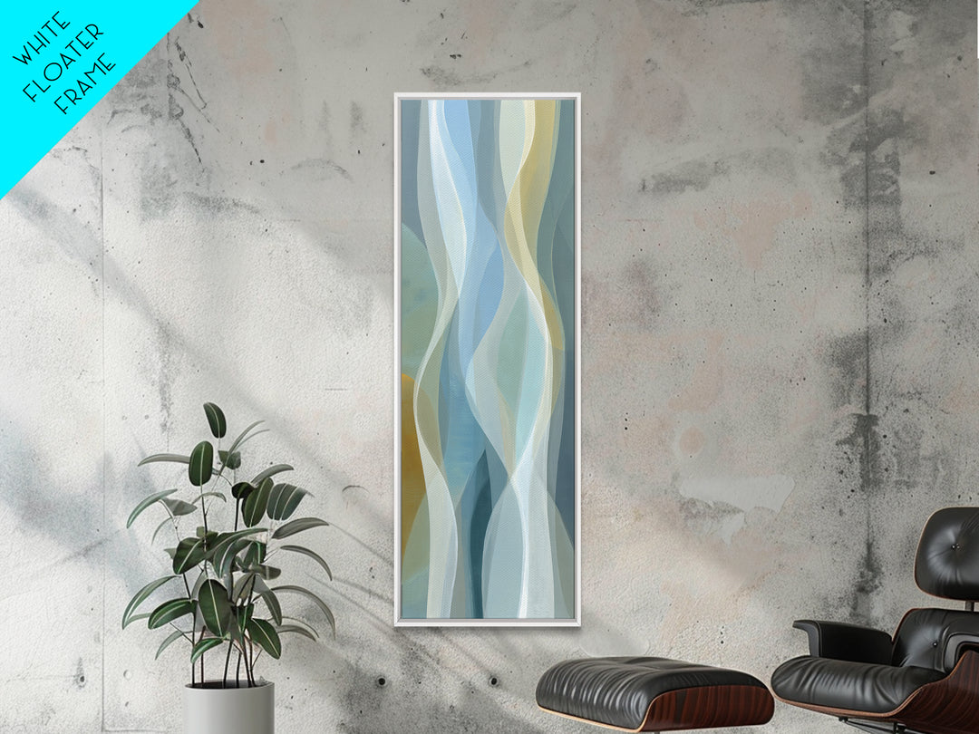 Minimal Smile Curve Abstract Canvas Print, Dental Office Art, Office Decor, Fine Art, Calm, Art Print, Room Decor, DOA-1x3-17
