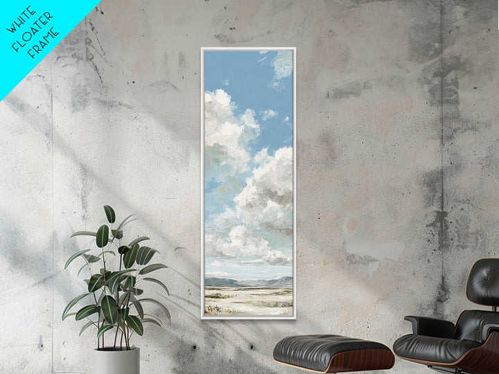 Peaceful Clouds over Open Meadow Canvas Print, Dental Office Art, Medical Office Decor, Office Decor, Fine Art, Calm, DOA-1x3-21