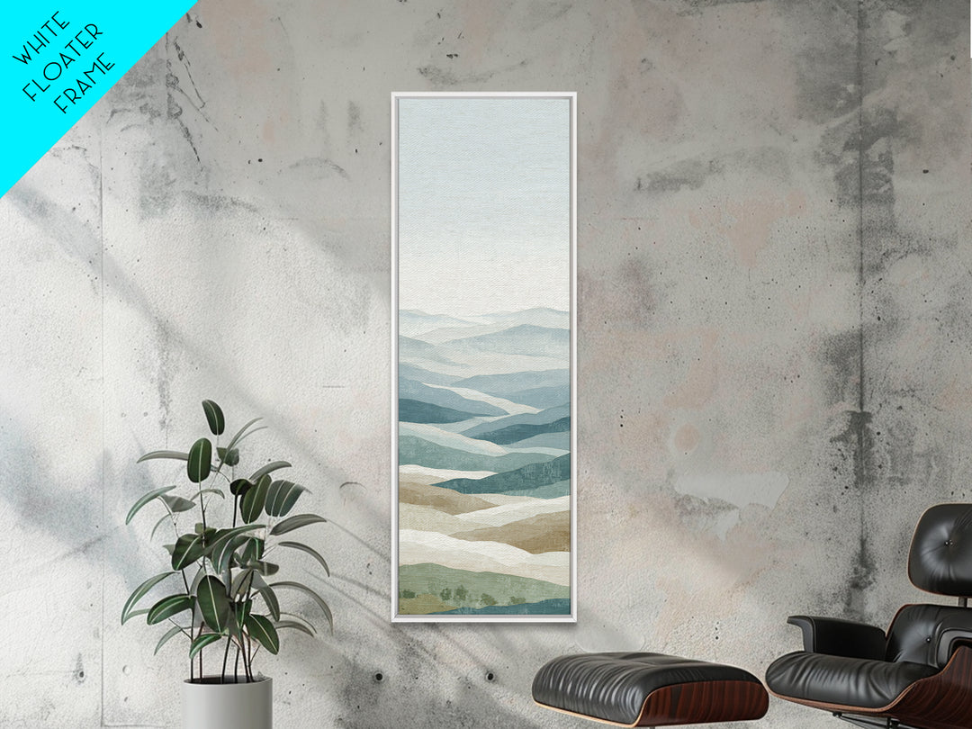 Minimal Line Faces Framed Canvas Print, Dental Office Art, Medical Decor, Office Decor, Fine Art, Calm, Gallery Decor, DOA-1x3-4