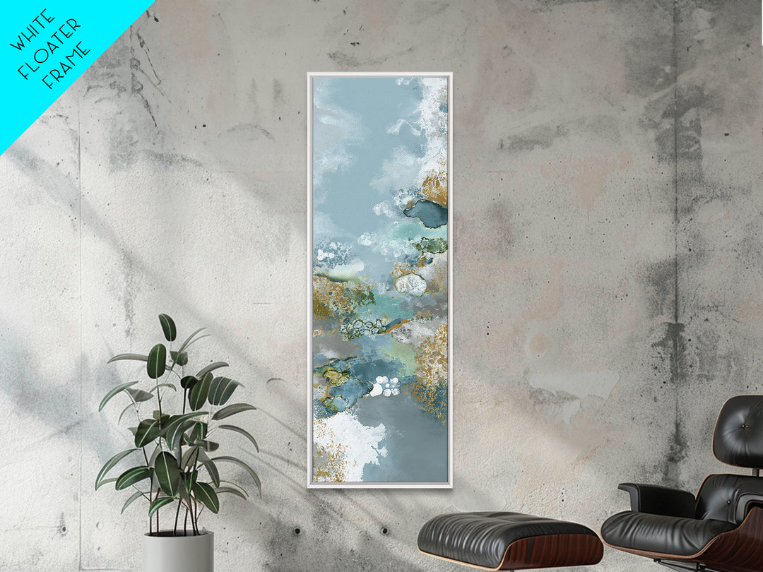 Playful Tooth Shaped Character Canvas Print, Dental Office Art, Medical Office Decor, Office Decor, Calm, Medical Office Art, DOA-1x3-42