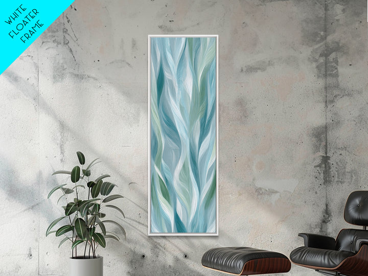 Abstract Water Ripple Pattern Canvas Print, Dental Office Art, Dental Office Decor, Office Decor, Abstract Art, Calm, DOA-1x3-49