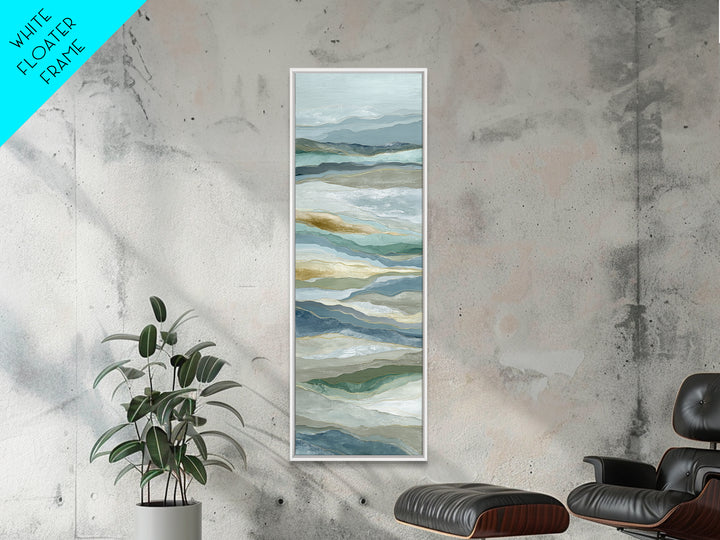 Clean Marble Texture Canvas Print, Dental Office Art, Gallery Decor, Office Decor, Abstract Art, Calm, Minimalist Decor, DOA-1x3-60