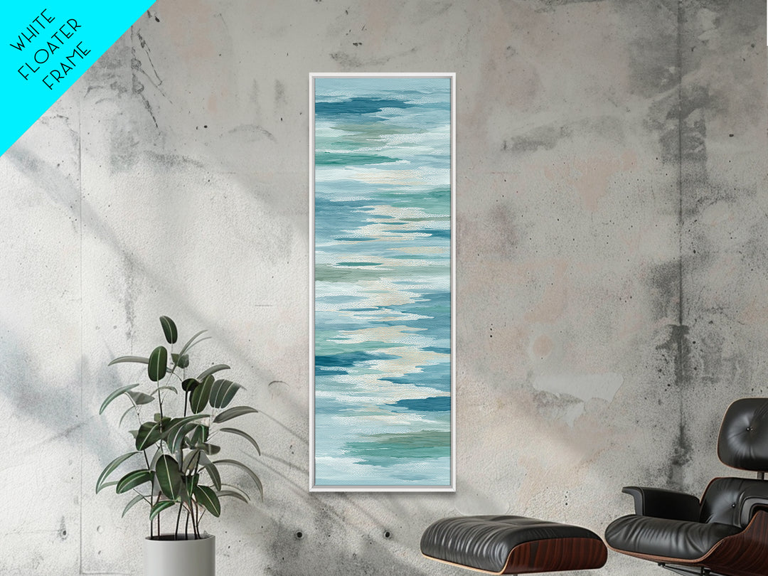 Abstract Water Ripple Pattern Canvas Print, Dental Office Art, Fine Art Print, Office Decor, Fine Art, Calm, Printable Wall Art, DOA-1x3-73