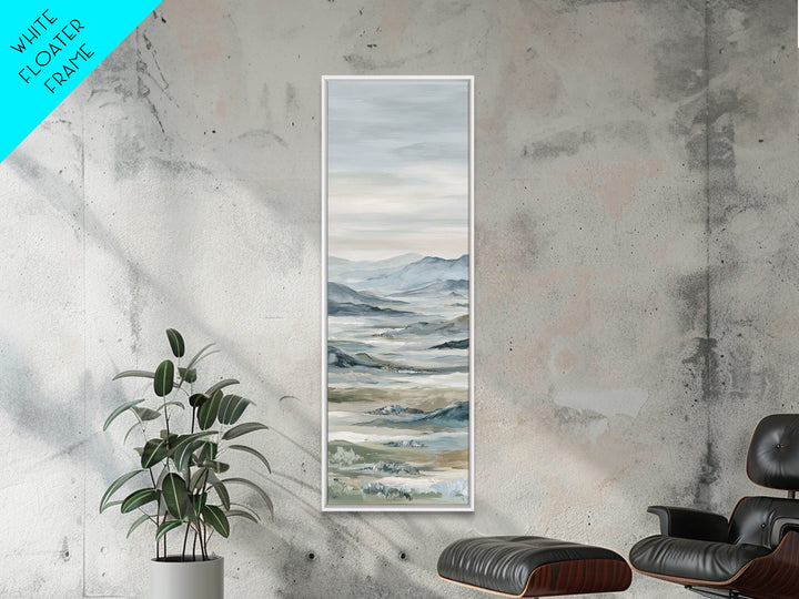 Soft Gradient Sunrise Framed Canvas Print, Dental Office Art, Dental Assistant, Office Decor, Fine Art, Calm, Gallery Decor, DOA-1x3-8