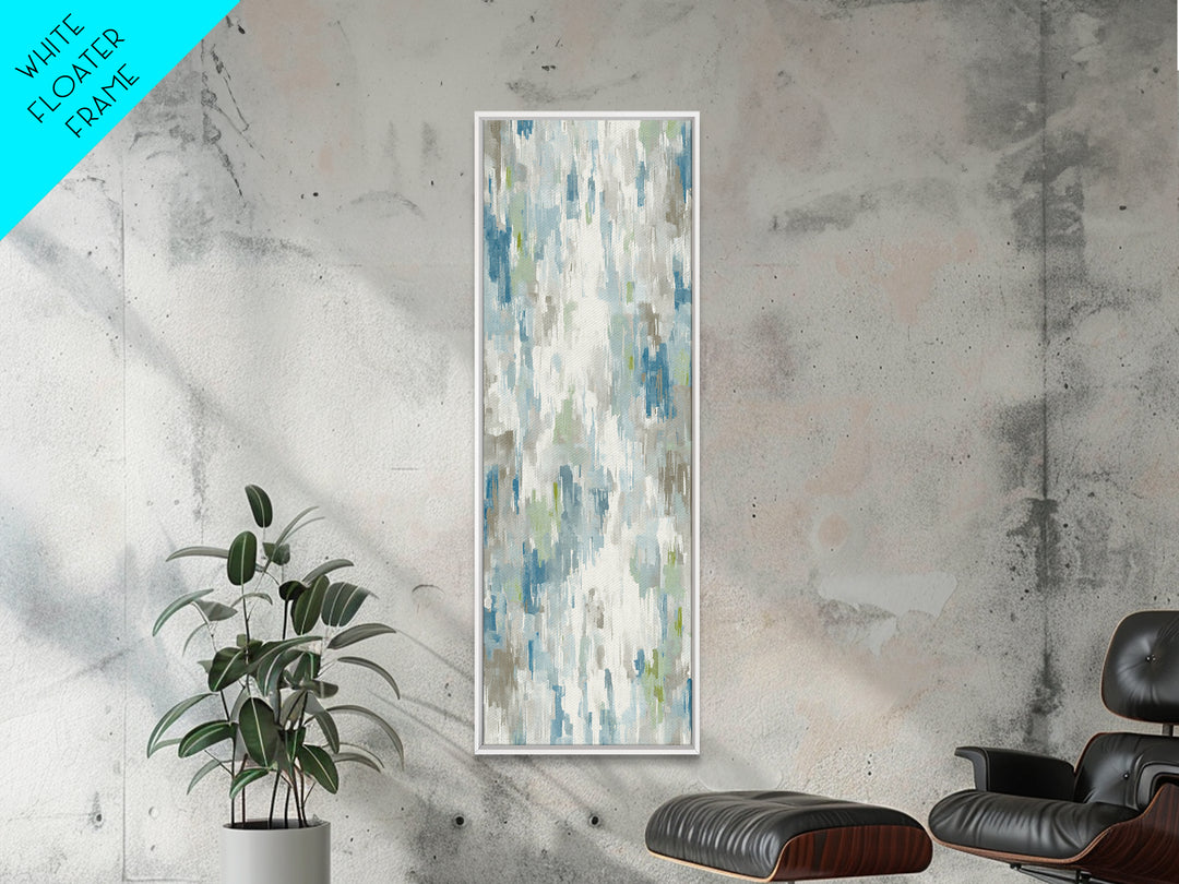 Playful Tooth Shaped Character Canvas Print, Dental Office Art, Dental Office, Office Decor, Abstract Art, Calm, Room Decor, DOA-1x3-90