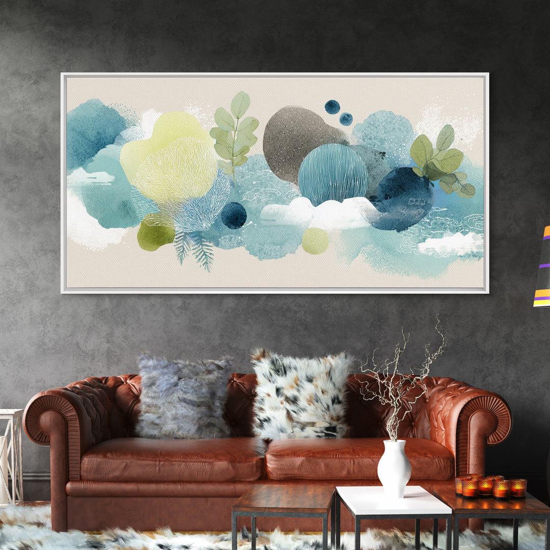 Playful Tooth Shaped Character Canvas Print, Dental Office Art, Dental Office, Office Decor, Fine Art, Calm, Room Decor, DOA-2x1-2
