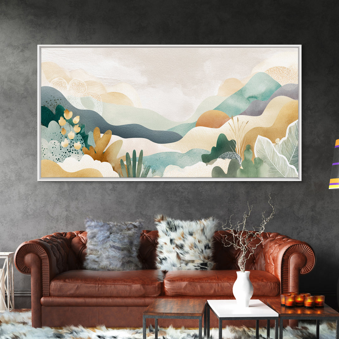 Cheerful Animal Dentist Themed Character Without Text Canvas Print, Dental Office Art, Office Decor, Fine Art, Calm, Art Print, DOA-2x1-22
