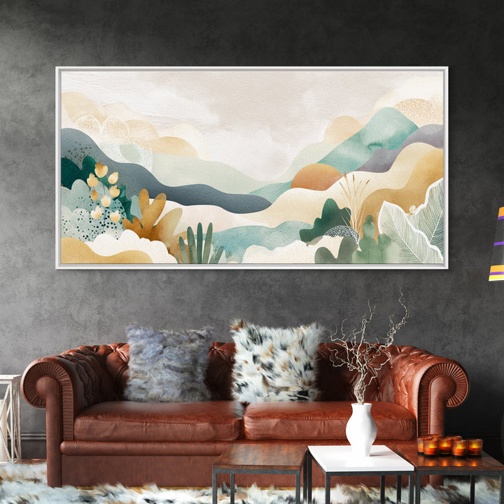 Cheerful Animal Dentist Themed Character Without Text Canvas Print, Dental Office Art, Office Decor, Fine Art, Calm, Art Print, DOA-2x1-22