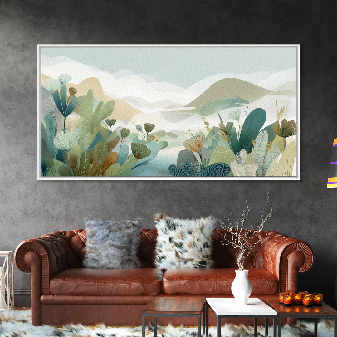 Cheerful Animal Dentist Themed Character Without Text Canvas Print, Dental Office Art, Luxury Decor, Office Decor, Calm, DOA-2x1-70