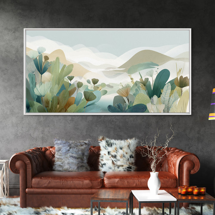 Cheerful Animal Dentist Themed Character Without Text Canvas Print, Dental Office Art, Luxury Decor, Office Decor, Calm, DOA-2x1-70