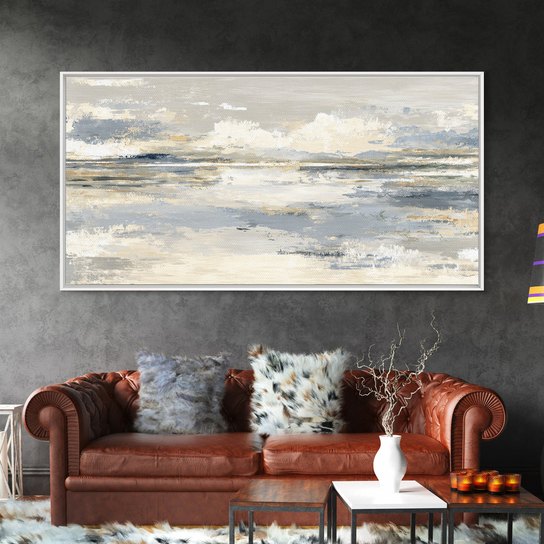 Minimal Line Faces Framed Canvas Print, Dental Office Art, Dental Hygiene, Office Decor, Fine Art, Calm, Medical Office Art, DOA-2x1-84