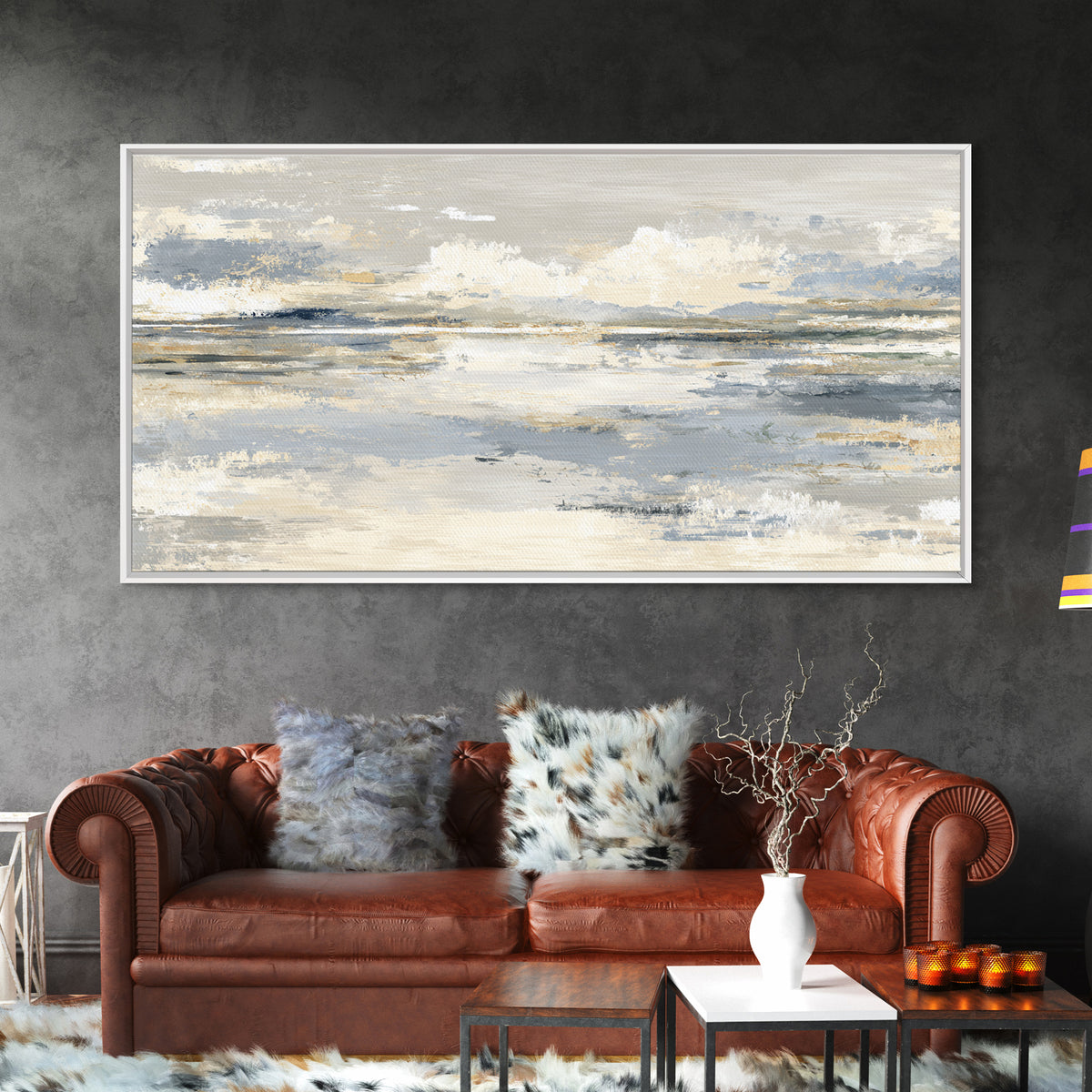 Minimal Line Faces Framed Canvas Print, Dental Office Art, Dental Hygiene, Office Decor, Fine Art, Calm, Medical Office Art, DOA-2x1-84