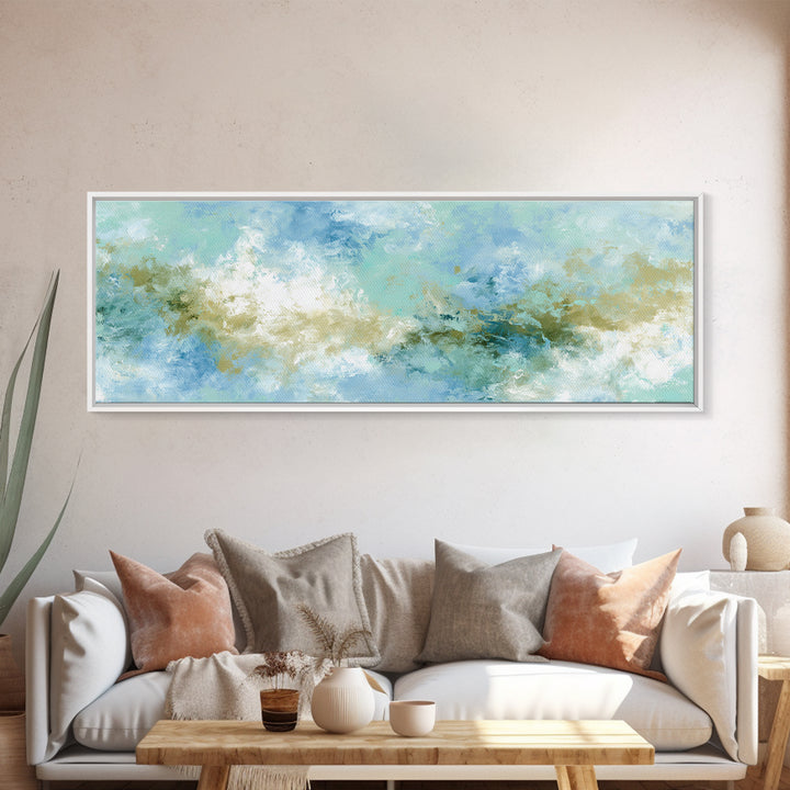 Abstract Water Ripple Pattern Canvas Print, Dental Office Art, Poster, Office Decor, Calm, Dental Art, Digital Artwork, DOA-3x1-29
