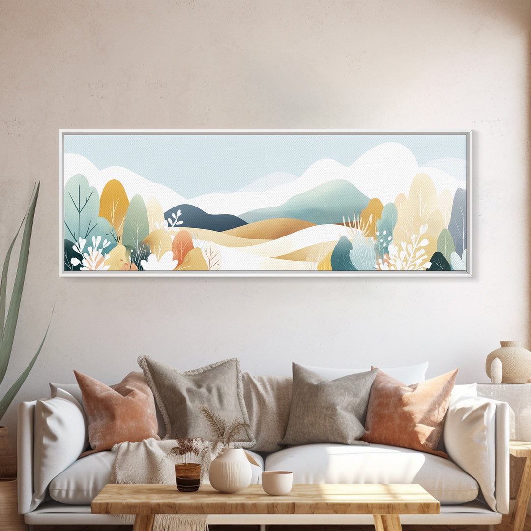 Cheerful Animal Dentist Themed Character Without Text Canvas Print, Dental Office Art, Digital Print, Office Decor, Calm, DOA-3x1-66