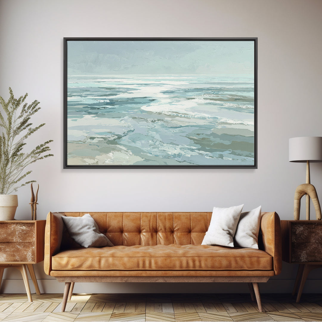 Calming Abstract Ocean Waves Canvas Print, Dental Office Art, Dental, Office Decor, Fine Art, Calm, Tooth Art, Dentistry Art, DOA-3x2-29