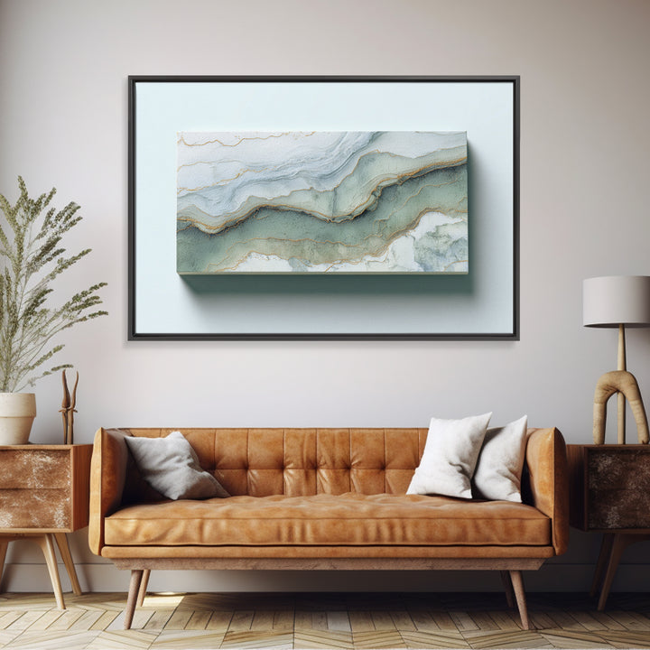Clean Marble Texture Canvas Print, Dental Office Art, Gallery Decor, Office Decor, Oil Painting, Calm, Minimalist Decor, DOA-3x2-4
