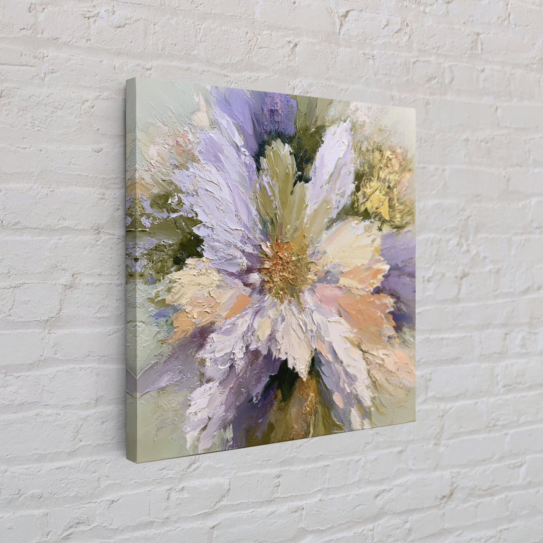 Large Floral Centerpiece Framed Canvas Print, Dining Room Art, Kitchen Art, Dining Room Decor, Oil Painting, Dining, DRA-1x1-2